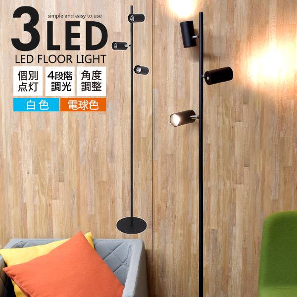 楽天市場】送料無料 クリップ式ライト LED電球付き クリップライト led 