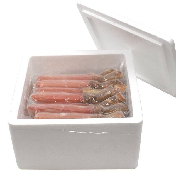特大 6Lサイズ 生ズワイガニ 棒ポーション 蟹 1kg 2kg 約450～500g カニ むき身 刺身 ズワイ蟹 カット済み カニポーション ズワイ棒肉 ずわい蟹 蟹しゃぶ カニしゃぶ 蟹足 カニ鍋 しゃぶしゃぶ用 生食用 大きい 蟹 脚だけ 剥き身 人気 冷凍 年末 脚肉 足 フルポーション
