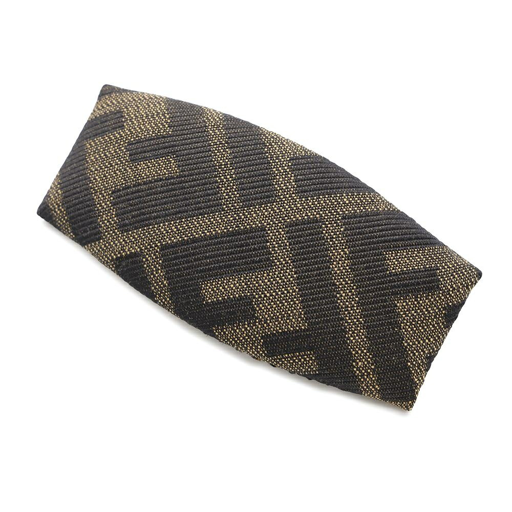 未使用に近い　フェンディ　FENDI バレッタ　ロゴ入り　リボン　デパート購入 FENDI（バレッタ/ヘアクリップ）のフリマアイテム一覧