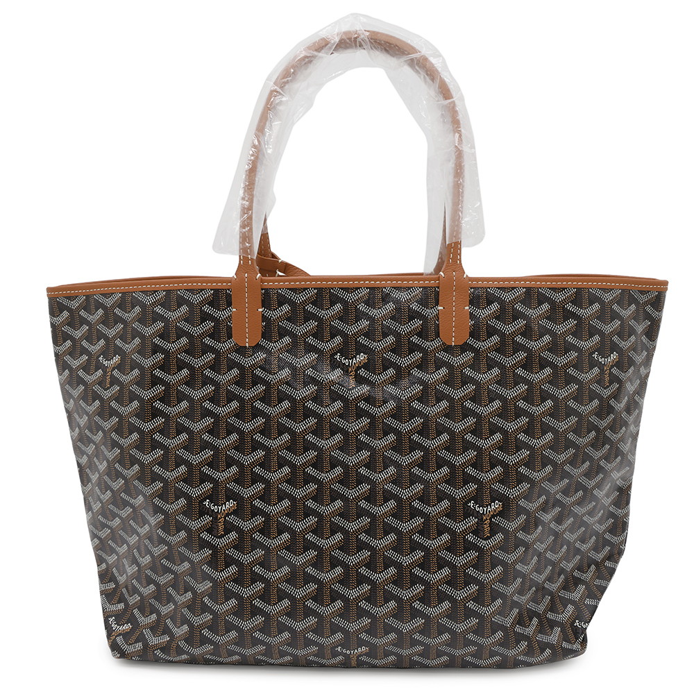 GOYARD トートバッグ附属クラッチバッグ ブラック/ホワイト綺麗なお品 ゴヤールサンルイ GM グレー ユニセックス トートバッグ GOYARD