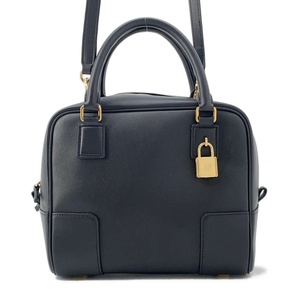 【楽天市場】ロエベ ハンドバッグ アマソナ19 A039N10X03 LOEWE 2wayショルダーバッグ 黒 【安心保証】 【中古】 ロエベ ...