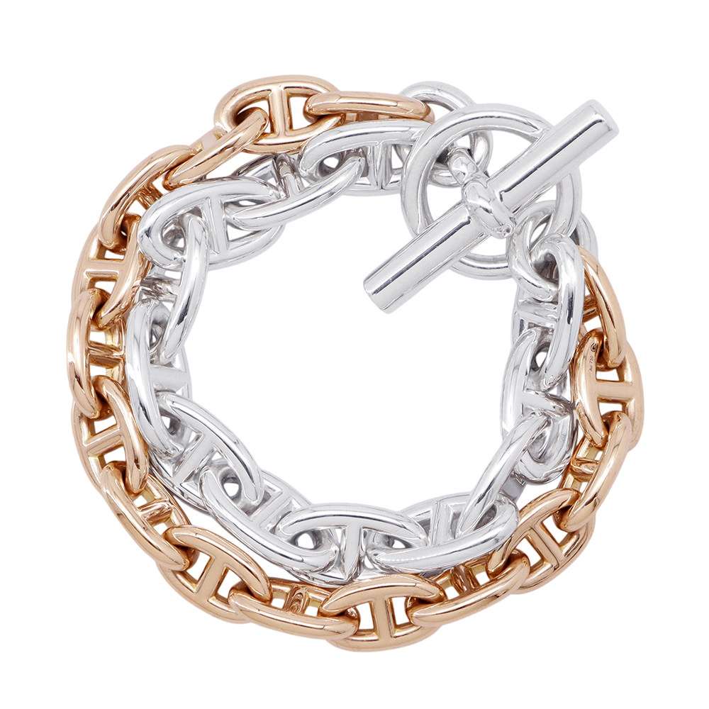 楽天市場】エルメス バングル クリック・カデナ PM マロングラッセ  