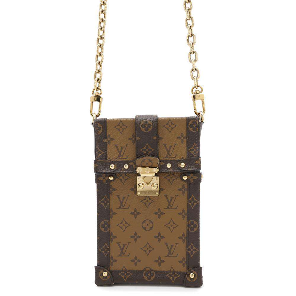 ルイ・ヴィトン モノグラム ヴァーティカル トランク ポシェット ルイヴィトン LOUIS VUITTON ポシェット トランク ヴェル
