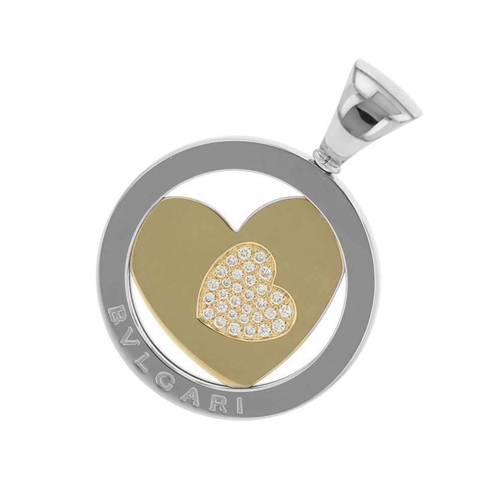 楽天市場】ブルガリ ペンダント メンズ トンド ファイヤー パヴェ