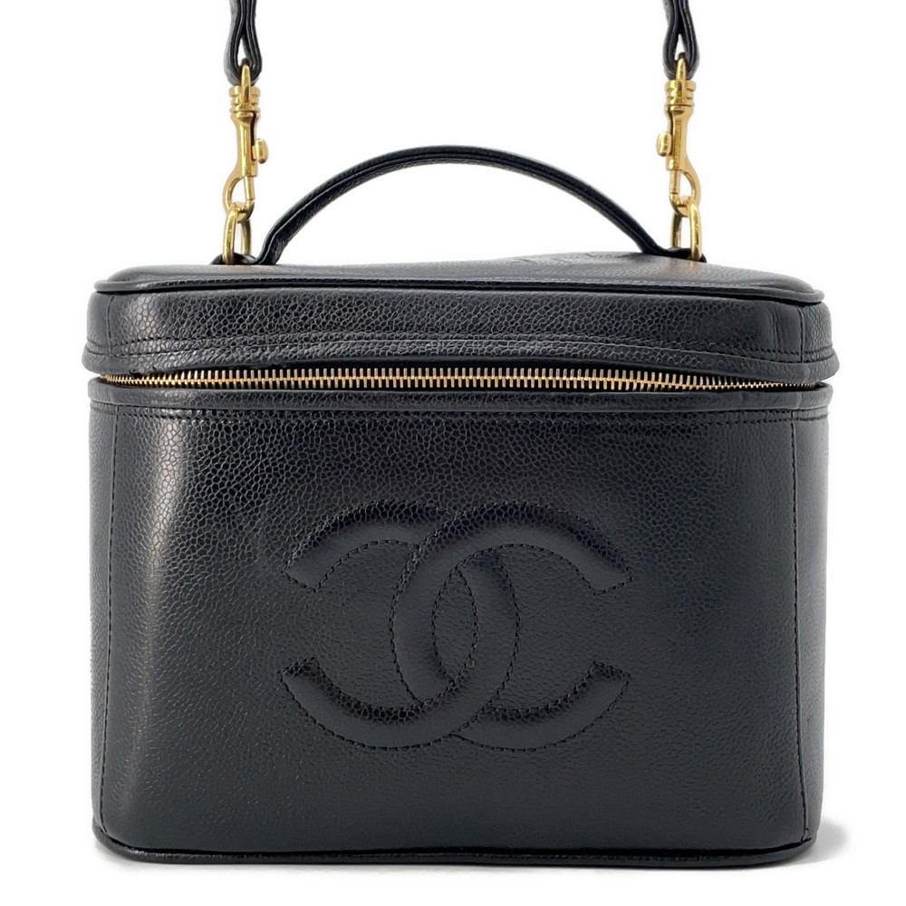 シャネル　CHANE キャビアスキン　ハンドバッグ　バニティバッグ 楽天市場】CHANEL シャネル バニティバッグ メイクボックス