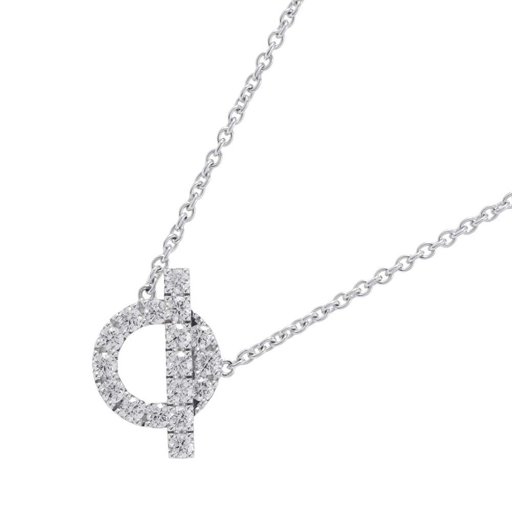 【Hermes】エルメス★necklace★フィネス ネックレス ★未使用 未使用)HERMES エルメス フィネス ネックレス ホワイトゴールド