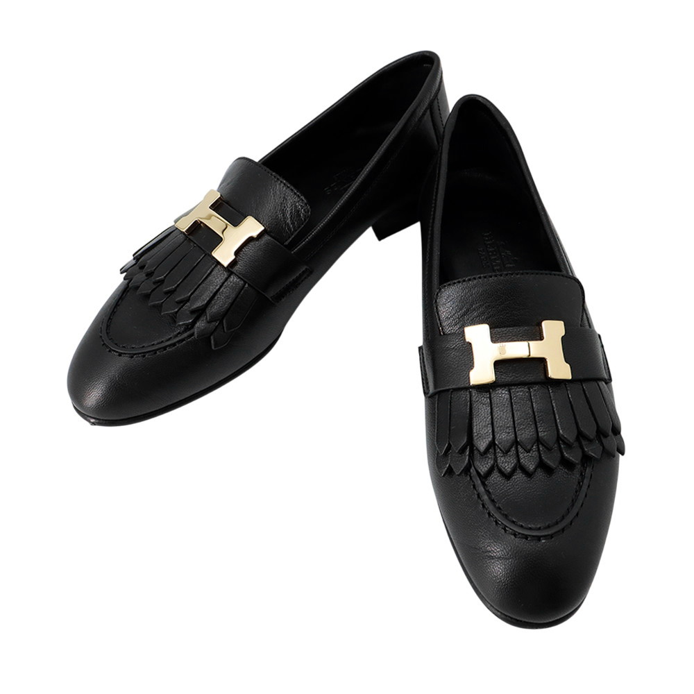 R♥さま専用　（美品）HERMES モカシン（ロワイヤル）黒　36.5 モカシン《パリ》 | Hermès - エルメス-公式サイト