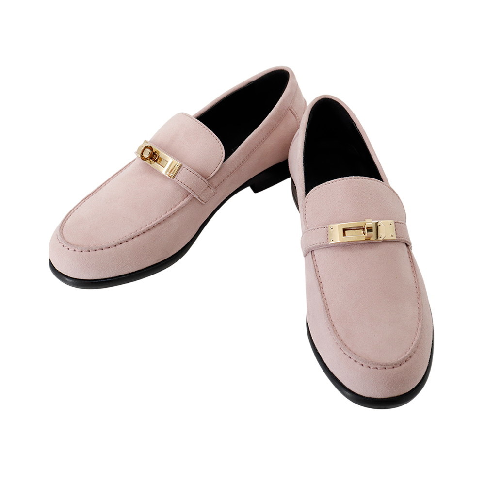 エルメス モカシン デスタン スエード レディースサイズ36 HERMES 靴 【安心保証】 【中古】 エルメス シューズ HERMES SHOES｜ブランド腕時計専門店タイムゾーン
