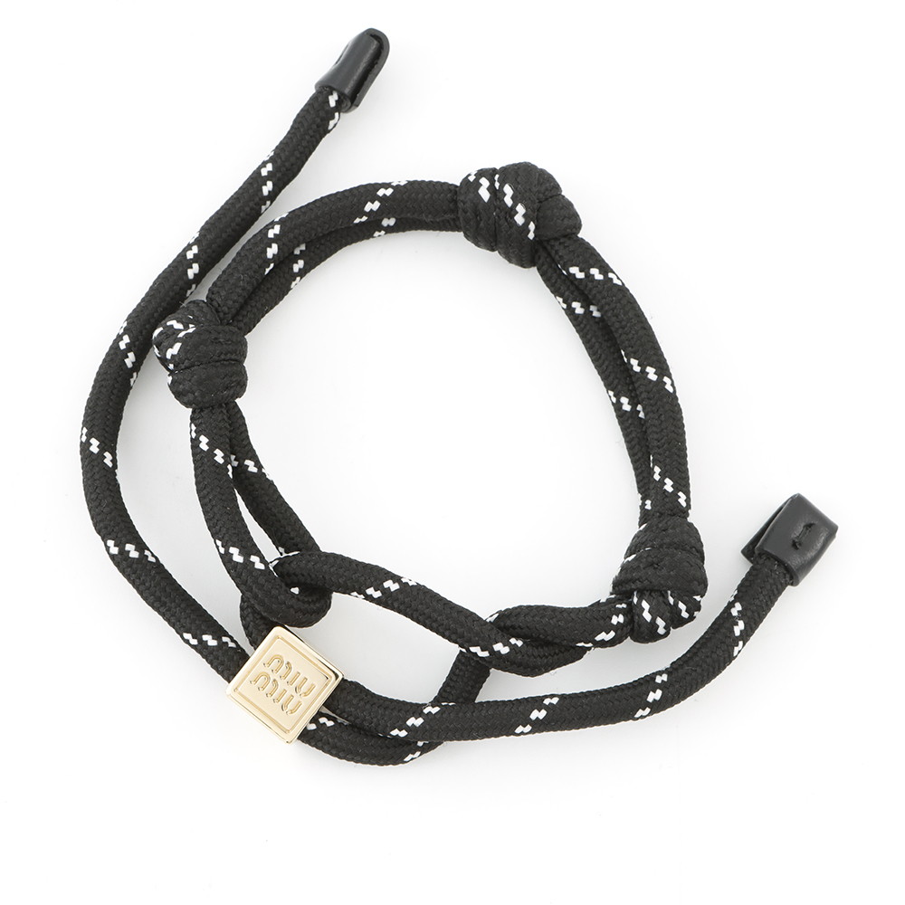 楽天市場】◇ミュウミュウ MIU MIU◇ レザーブレスレット/カーフ