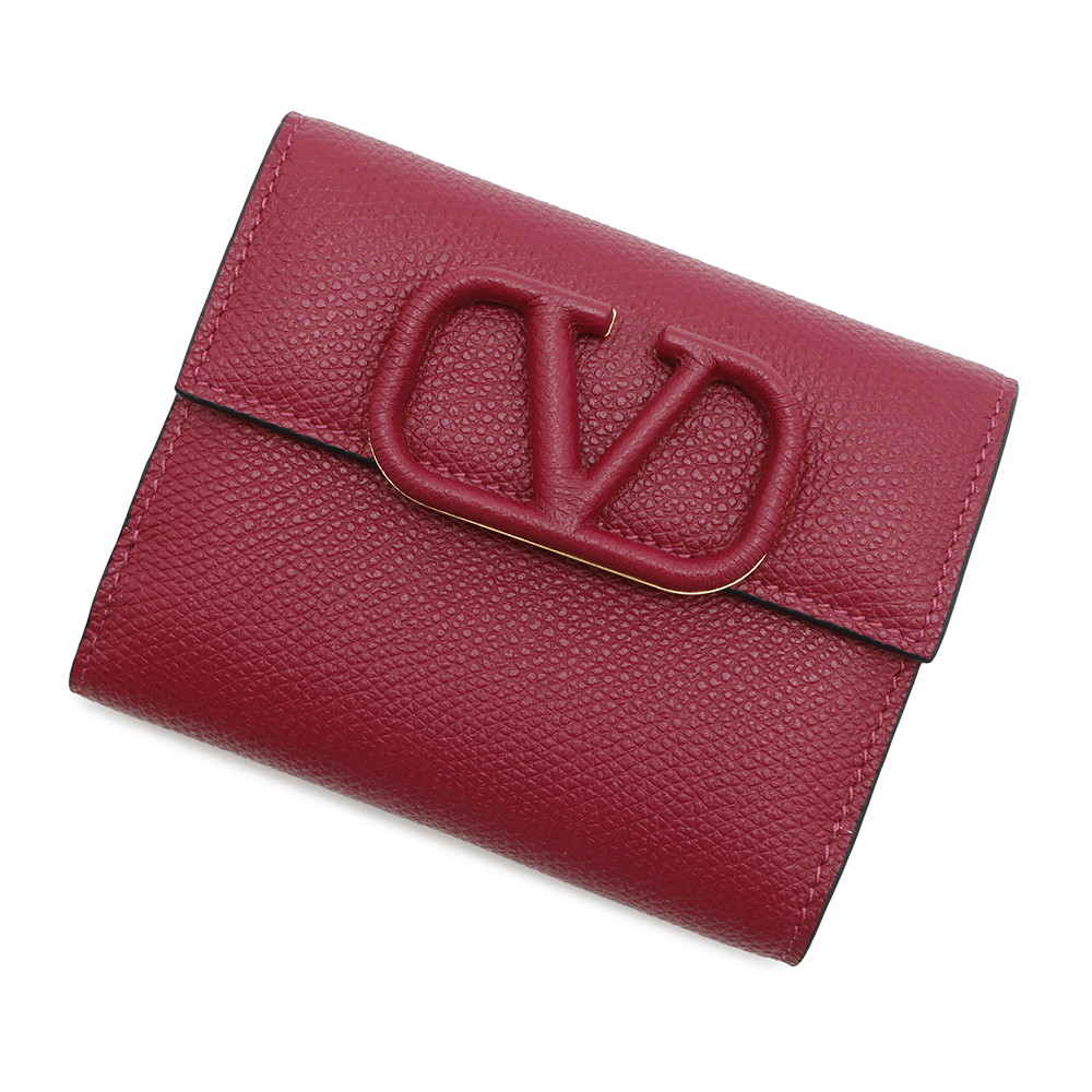 Valentino Garavani ヴァレンティノ マネークリップ 札入れ Valentino Garavani Vロゴ マネークリップ財布 | ブラック