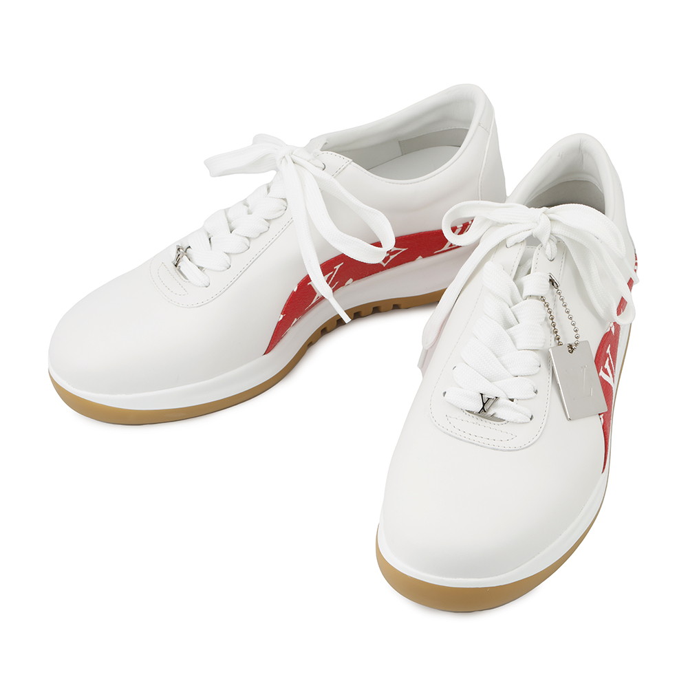【美品】LOUISVUITTONヴィトン シュプリーム　スニーカー　7.5 楽天市場】LOUIS VUITTONルイヴィトン×Supreme シュプリーム