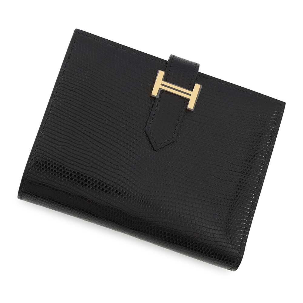 【極美品】エルメス 二つ折り財布 ベアンコンパクト ブラック エプソン 楽天市場】エルメス 二つ折り財布 ベアンコンパクト ブラック/シルバー