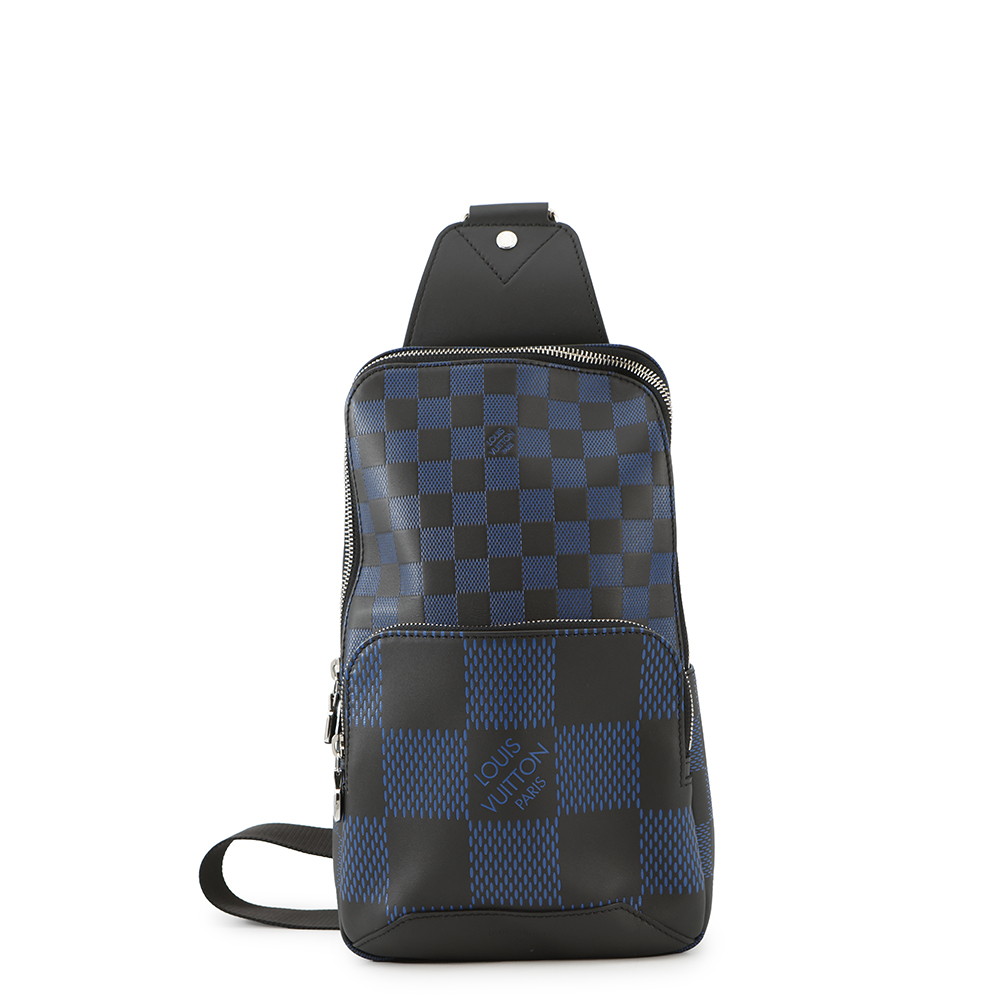【超極美品/IC】ルイヴィトン N41720 スリングバッグ ダミエアンフィニ ルイ・ヴィトン LOUIS VUITTON アヴェニュー スリングバッグ N41720