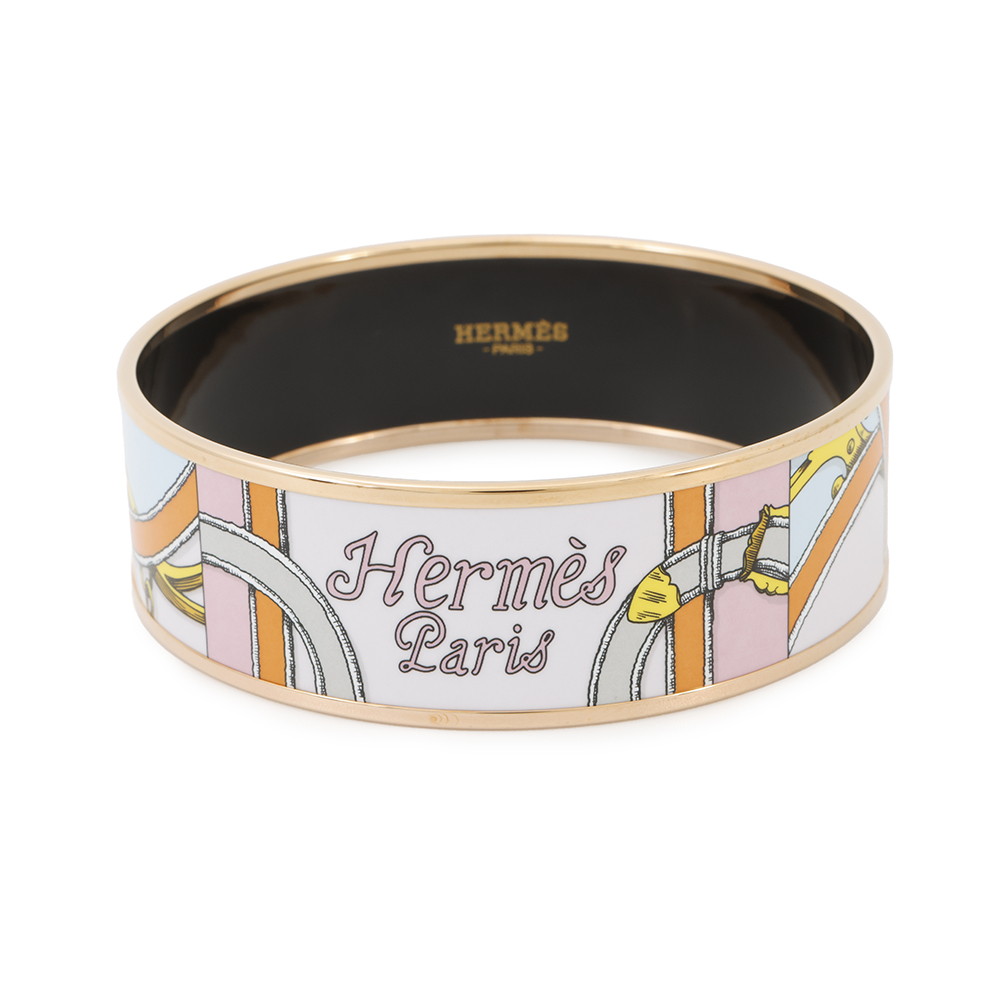 楽天市場】【ジュエリー】HERMES エルメス エマイユ PM バングル