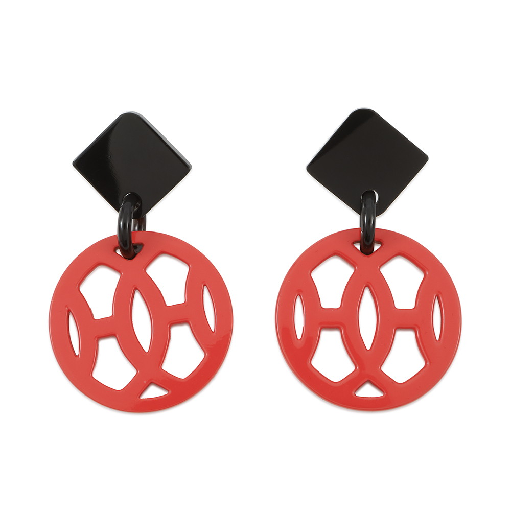 エルメス アヴァ ピアス(両耳用) 925×バッファローホーン エルメス アヴァ ピアス(両耳用) 925×バッファローホーン ブラウン