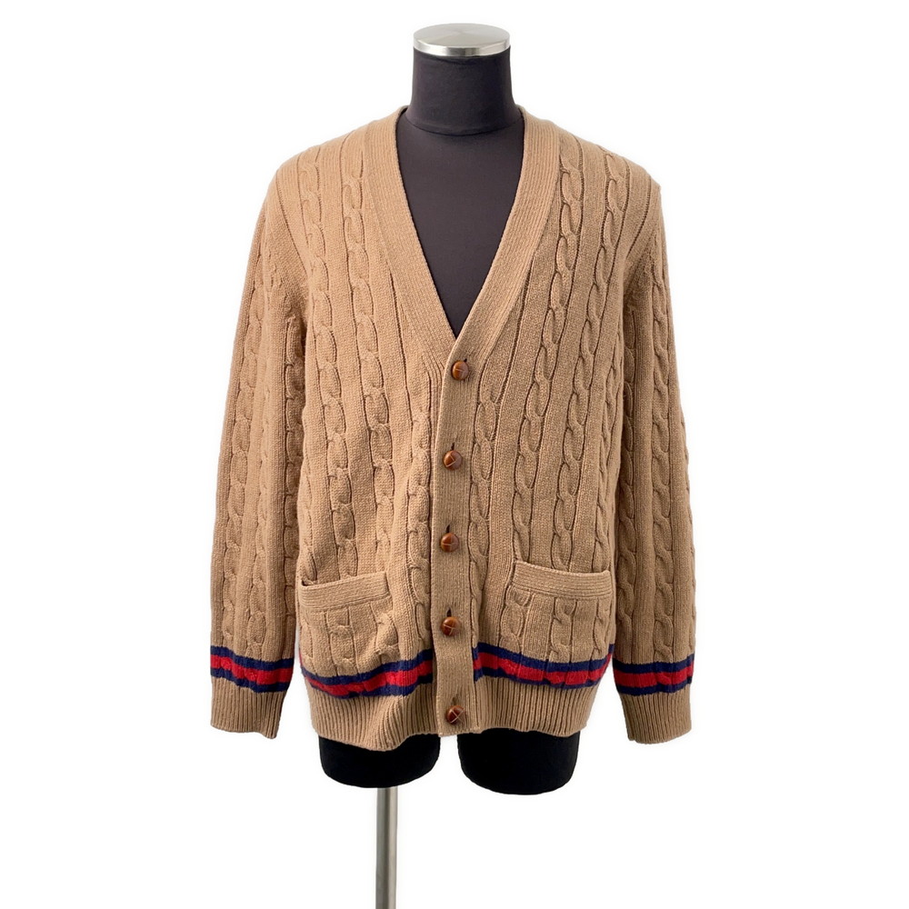 GUCCI ❤️シェリーラインカーディガン 中古・古着通販】GUCCI (グッチ) シェリーラインカーディガン