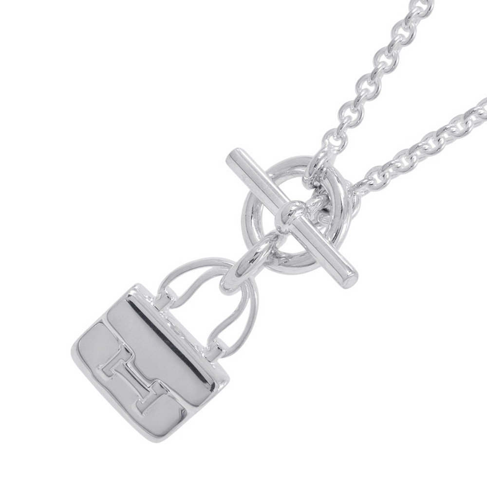 エルメス ネックレス アミュレット コンスタンス SV925シルバー HERMES ジュエリー 【中古】 エルメス ネックレス ジュエリー HERMES 中古