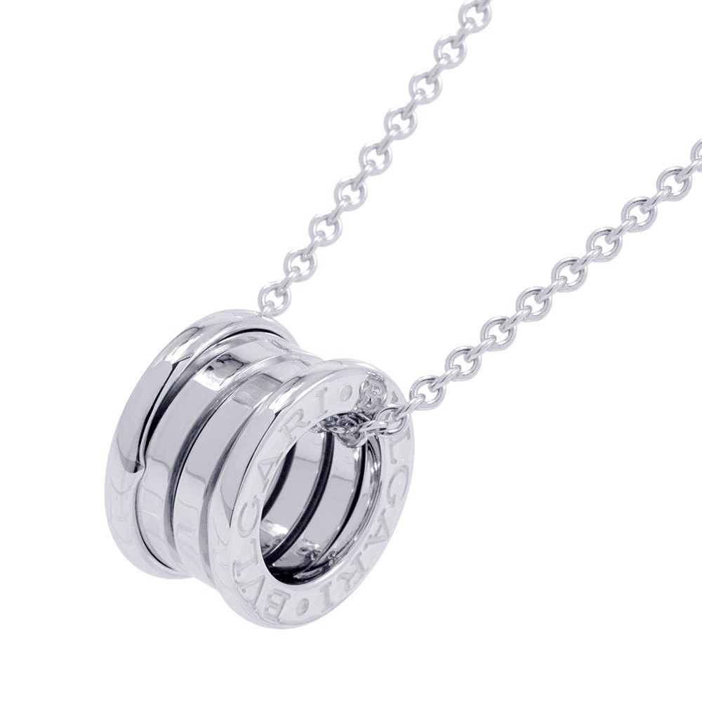【楽天市場】ブルガリ ネックレス ビーゼロワン B-zero1 K18WGホワイトゴールド 360310 BVLGARI ジュエリー 【安心 ...