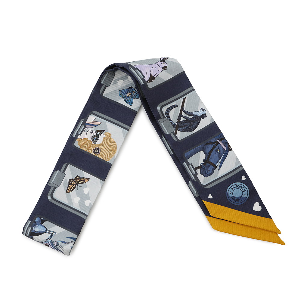 楽天市場】エルメス スカーフ ツイリー 森のささやき Les Murmures de