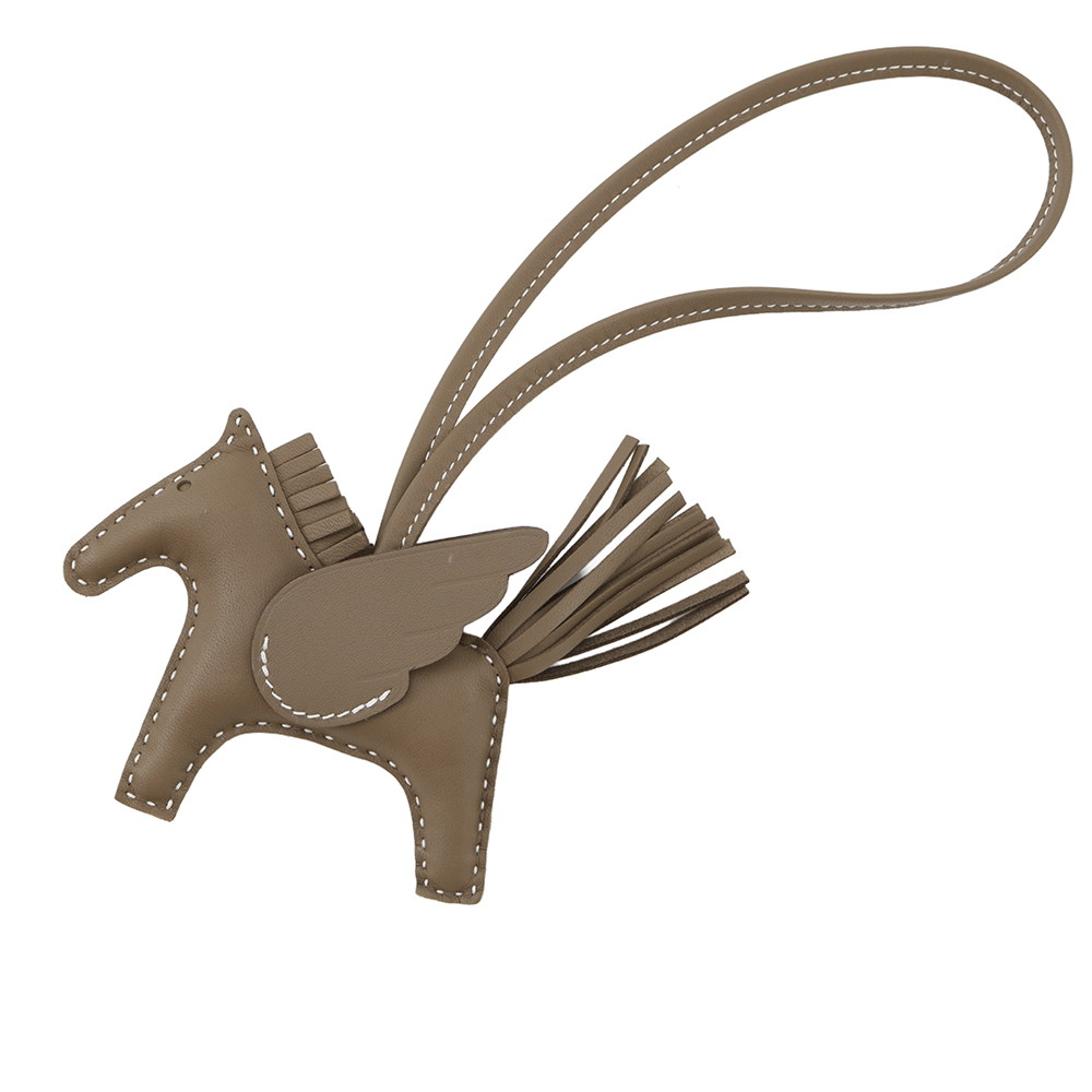 楽天市場】エルメス ロデオ PM ペガサス バッグチャーム エトゥープ