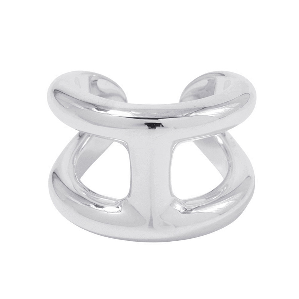 楽天市場】【中古】美品 HERMES エルメス リング オスモズPM #57