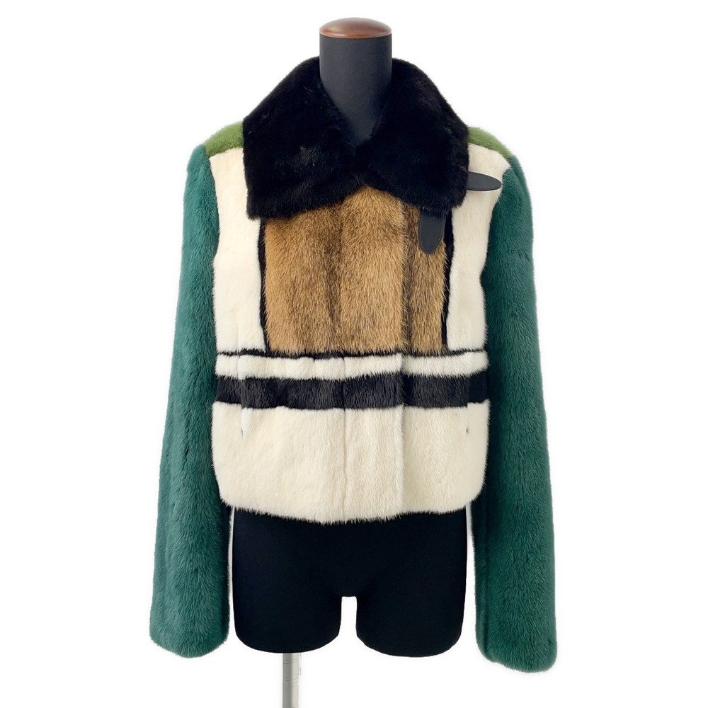 ルイヴィトン ジャケット ミンクファー レディースサイズ36 LOUIS VUITTON 【安心保証】 【中古】 ルイ・ヴィトン ジャケット レディース LOUIS VUITTON