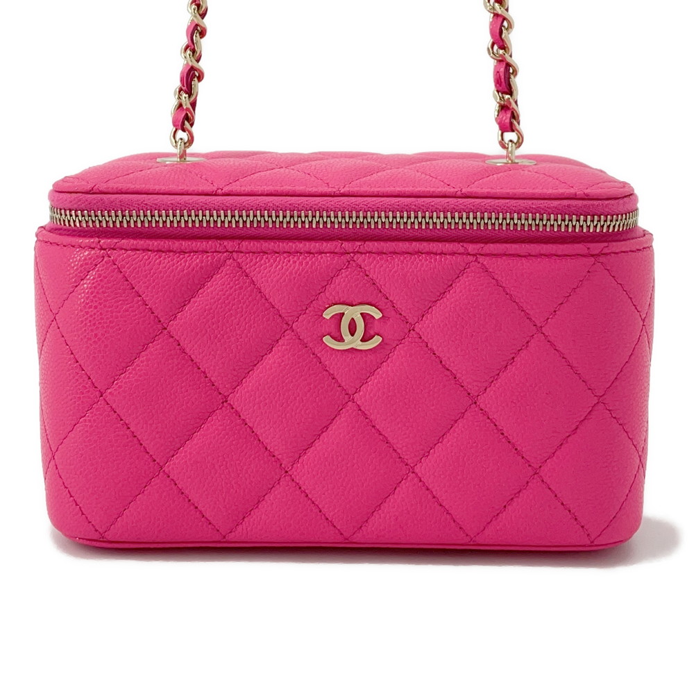 楽天市場】【美品】シャネル【CHANEL】ヴァニティーケース チェーン