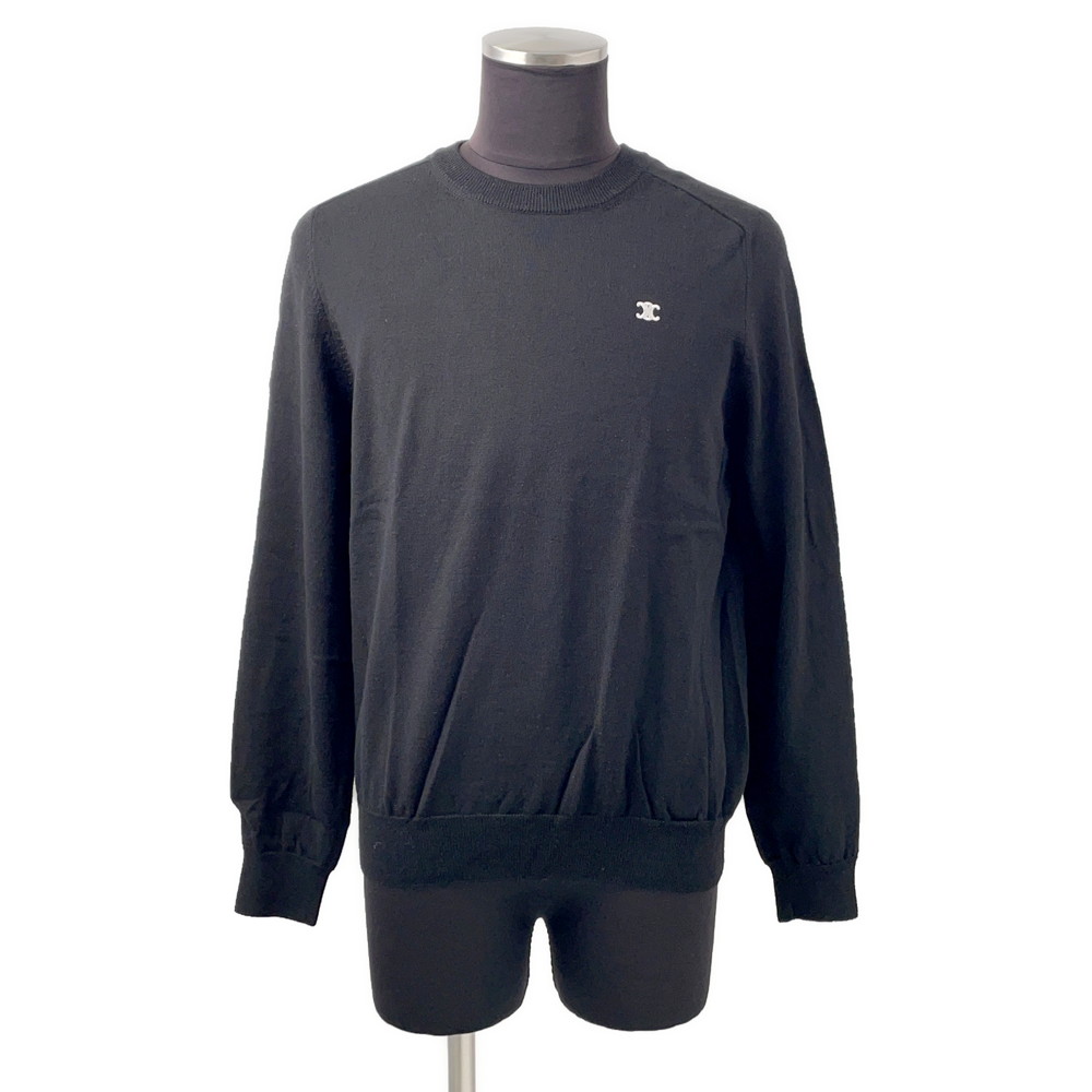 楽天市場】【セリーヌ】Celine トリオンフ ラムウール Vネックニット