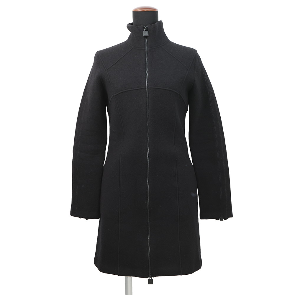 楽天市場】CHANEL シャネル コート ウール カシミヤ ブラック #40