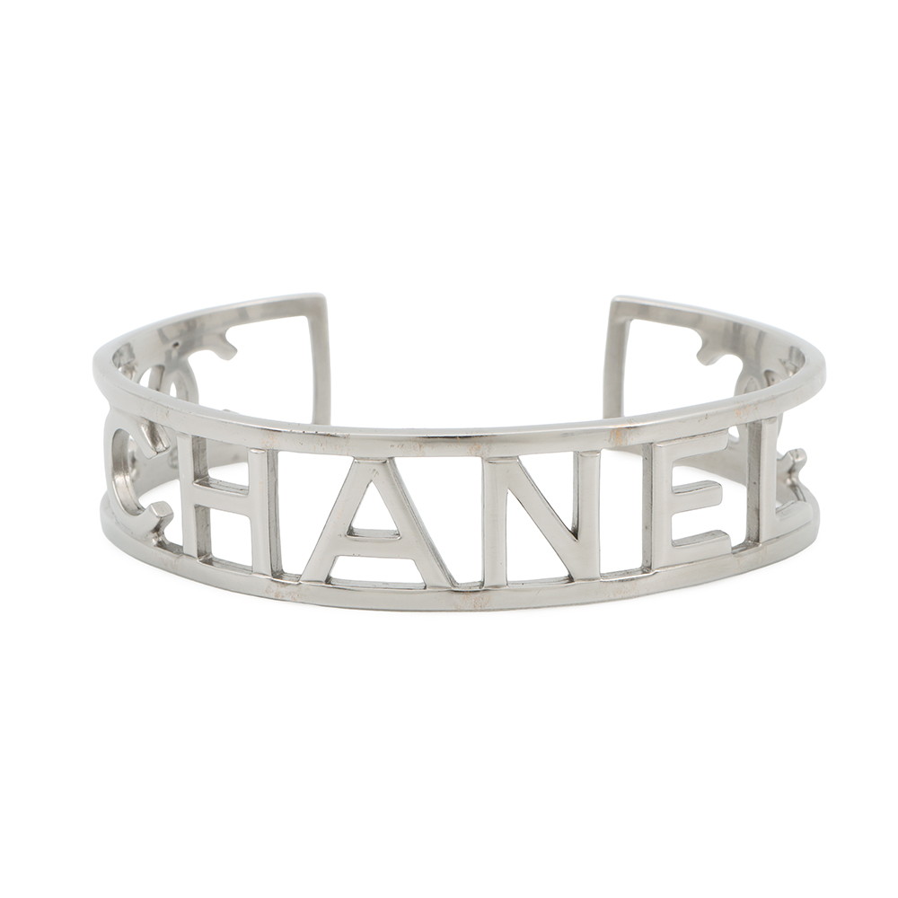 楽天市場】シャネル バングル レディース ロゴ ブレスレット シルバー