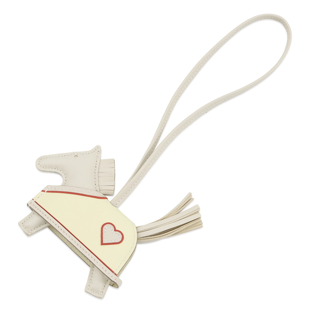 楽天市場】エルメス ロデオ PM バッグチャーム ブルーザンジバル 青