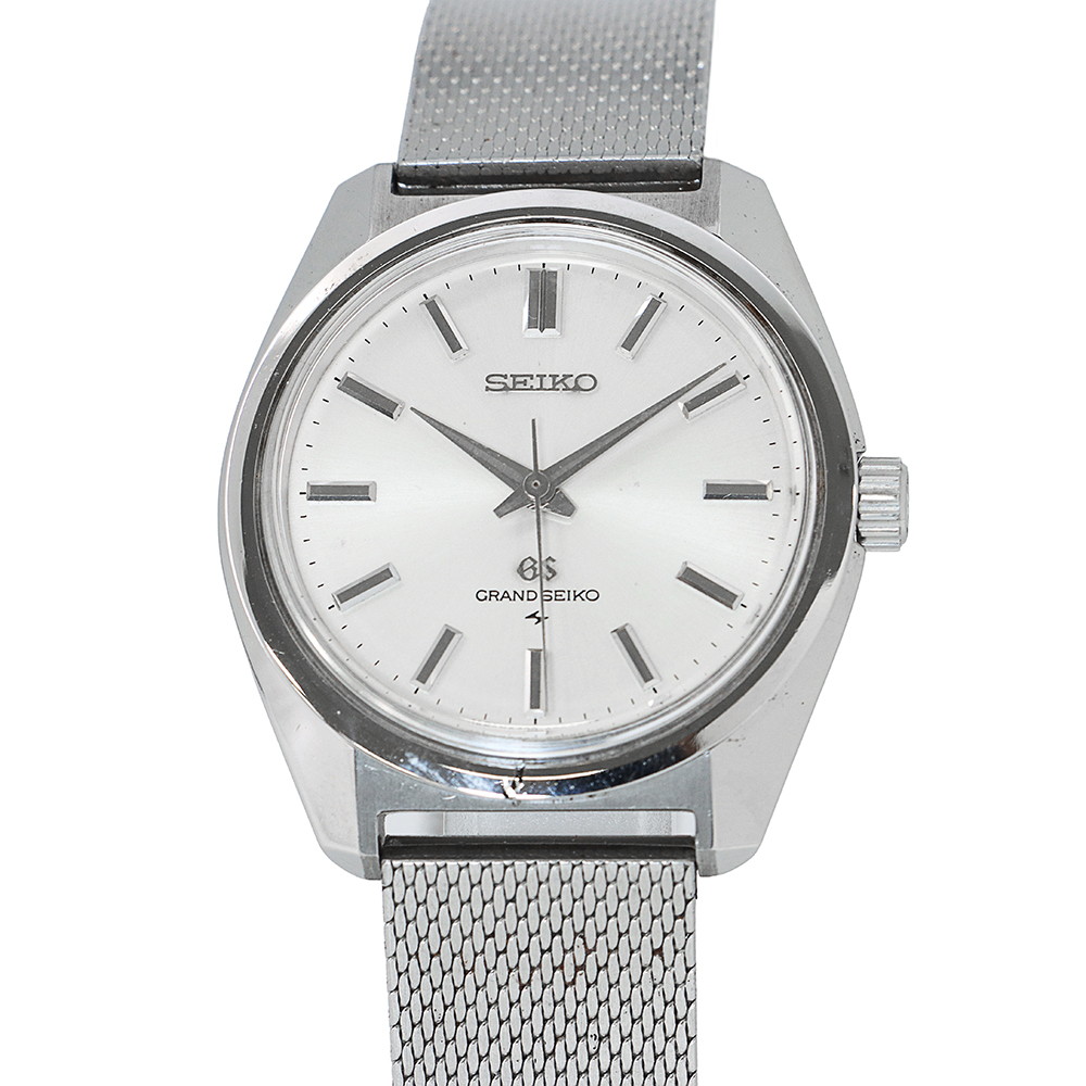 セイコー グランドセイコー 44GS ダイアショック 4420-9000 SEIKO 腕時計 シルバー文字盤 【安心保証】 【中古】 セイコー グランドセイコー SEIKO セイコー 中古