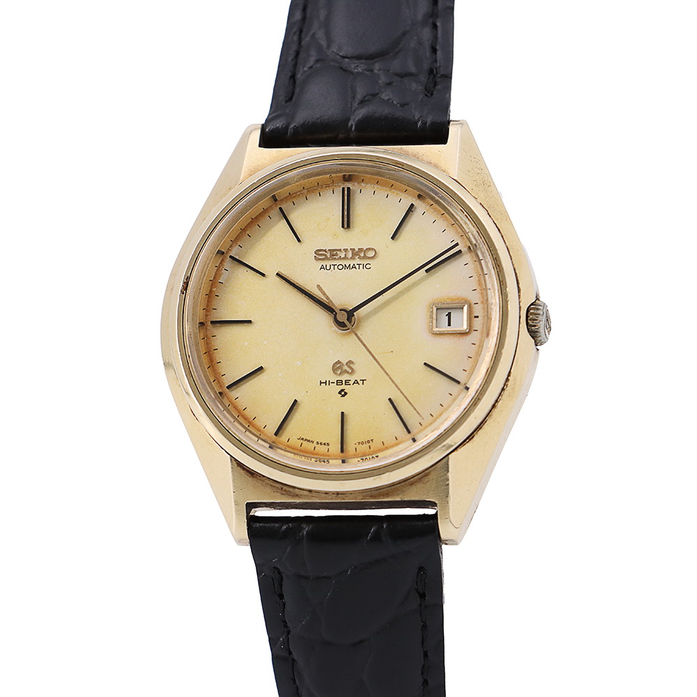 グランドセイコー ハイビート デイデイト 5646-7000 自動巻き 腕時計 1973年製 アンティーク グランド セイコー 5646-7000 56GS ハイビート