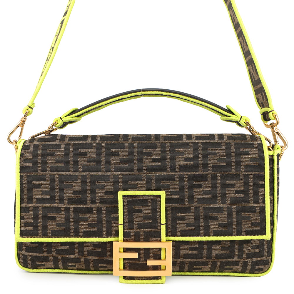 フェンディ ハンドバッグ ズッカ マンマバケット ラージ 8BR771 FENDI バッグ 2wayショルダーバッグ 【安心保証】 【中古】 フェンディ バッグ FENDI BAG