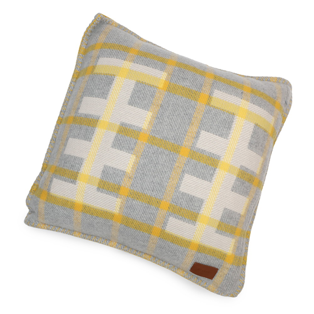 楽天市場】【未使用】HERMES エルメス クッション Hディアゴナル