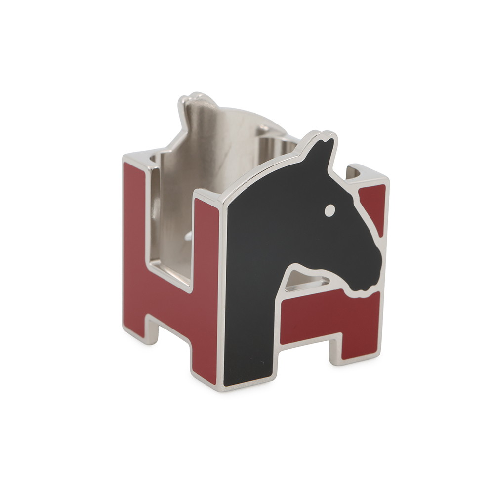 楽天市場】【箱付】HERMES エルメス スカーフ リング 90 レガート