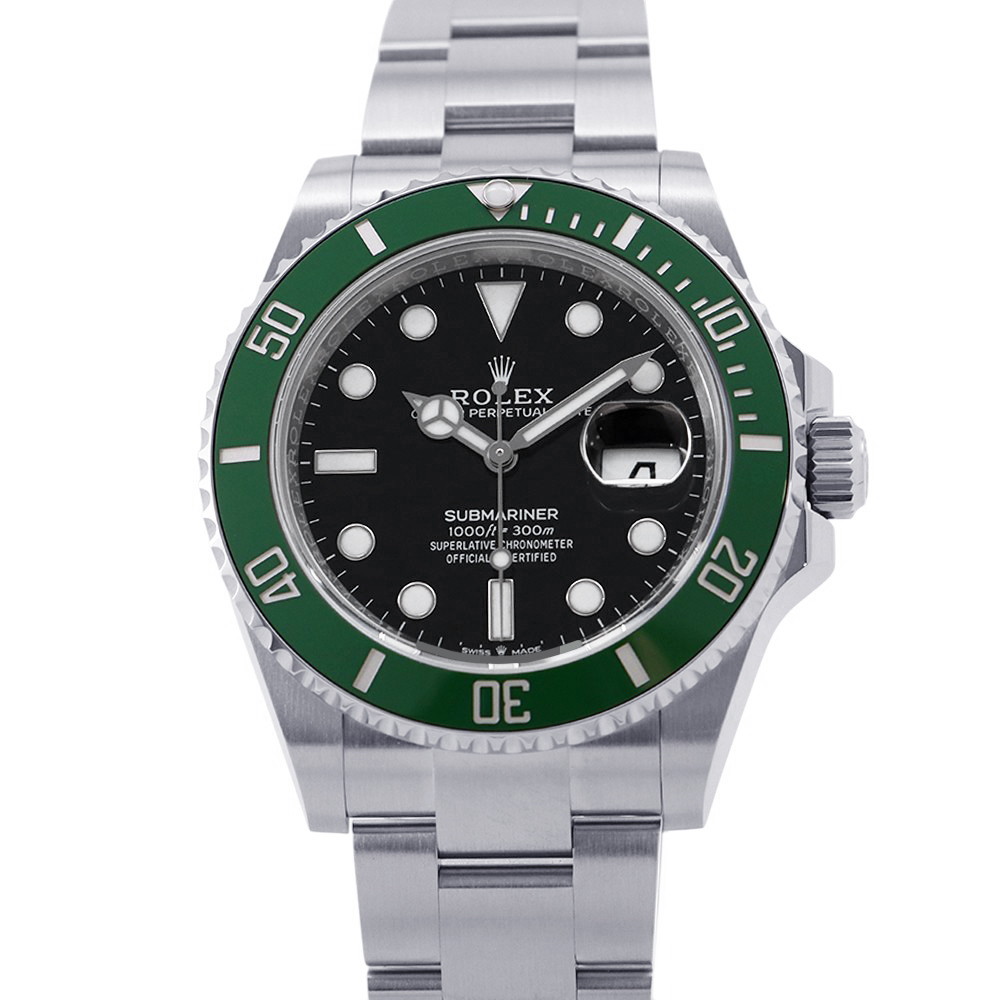 ロレックス サブマリーナ デイト ランダムシリアル ルーレット 126610LV ROLEX 腕時計 ウォッチ 黒文字盤 【安心保証】 【中古】 ロレックス サブマリーナ ROLEX ロレックス 中古