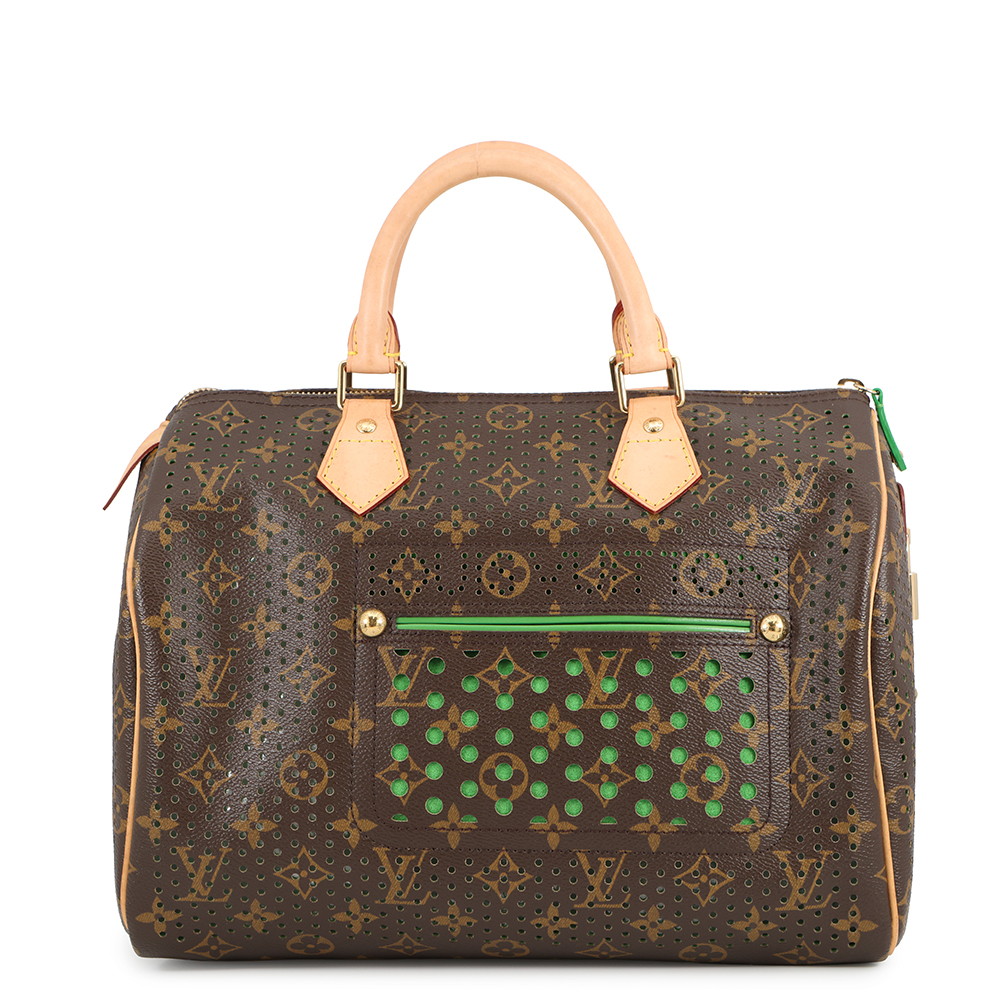 ルイヴィトン ハンドバッグ モノグラム・ペルフォ スピーディ30 M95181 LOUIS VUITTON 【安心保証】 【中古】 ルイヴィトン モノグラム バッグ レディース LOUIS VUITTON BAG