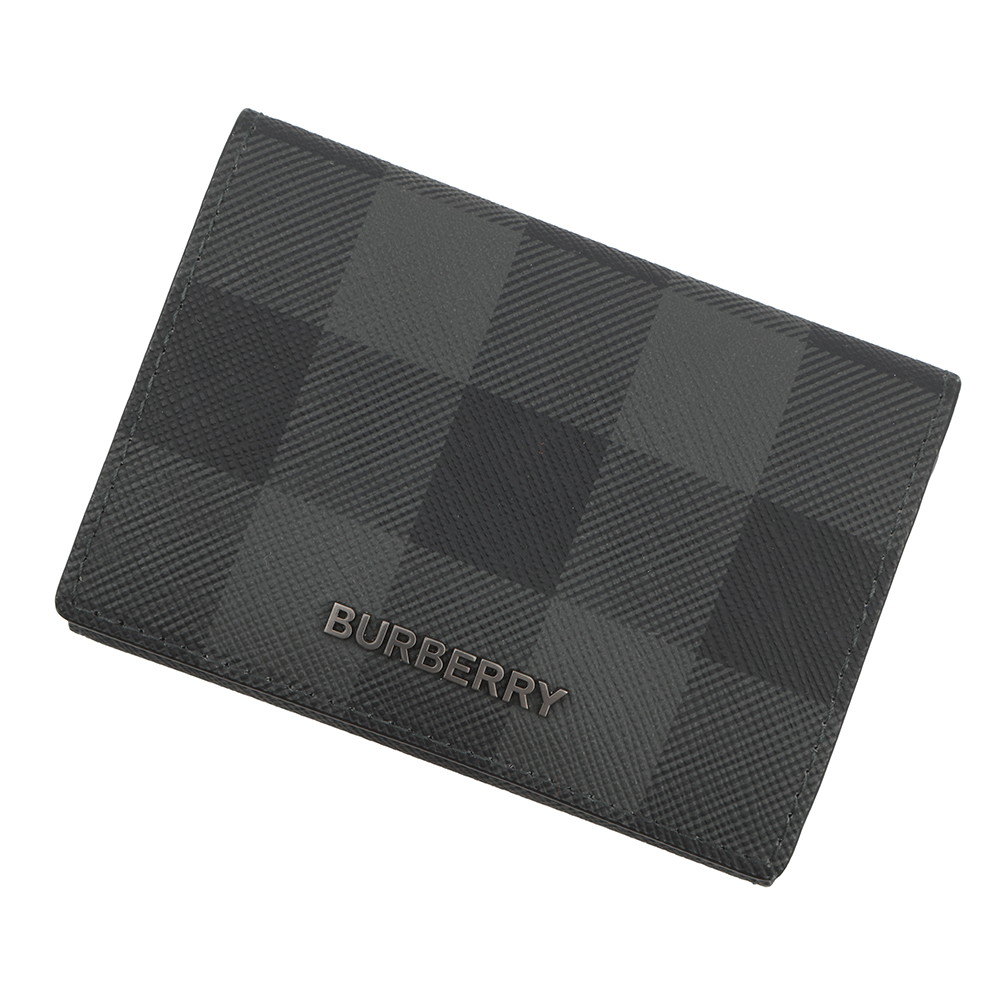 バーバリー 三つ折り財布 チェック柄 コンパクトトウォレット レザー 8062606 BURBERRY 【安心保証】 【中古】 バーバリー 財布 BURBERRY WALLET