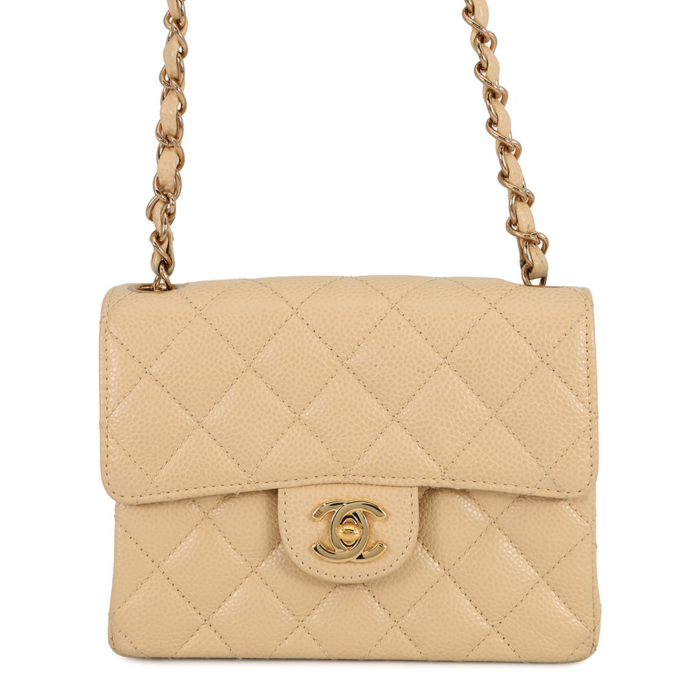 シャネル チェーンショルダーバッグ ミニマトラッセ ココマーク キャビアスキン A35200 CHANEL 黒 【安心保証】 【中古】 シャネル マトラッセ バッグ レディース CHANEL BAG