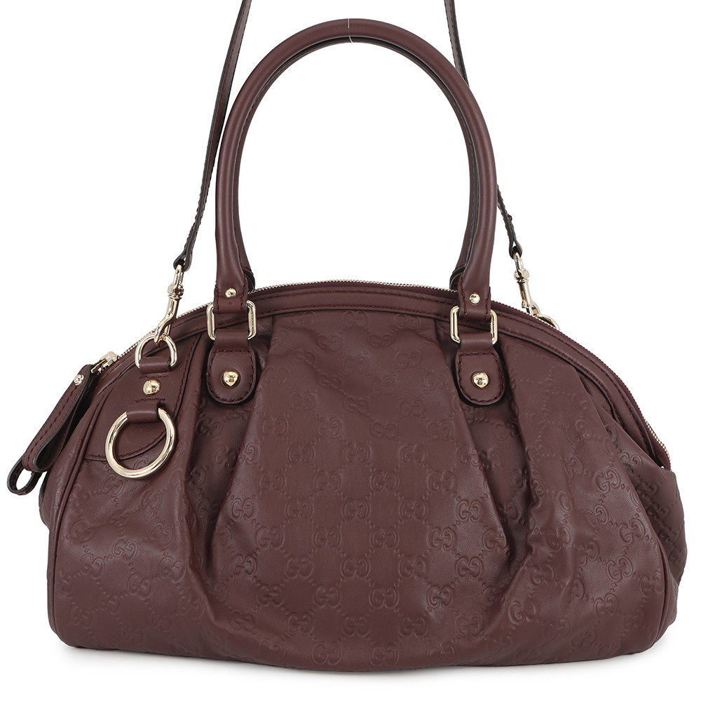 グッチ ショルダーバッグ スーキー グッチシマ レザー 364841 GUCCI 2wayトートバッグ アウトレット品 【安心保証】 【中古】 グッチ バッグ レディース GUCCI BAG