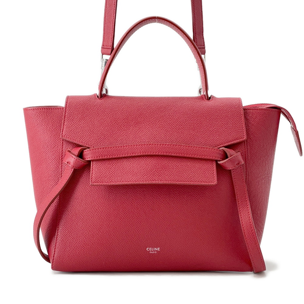 セリーヌ ハンドバッグ ベルトバッグ マイクロ 189153 CELINE 2way 【安心保証】 【中古】 セリーヌ バッグ CELINE BAG