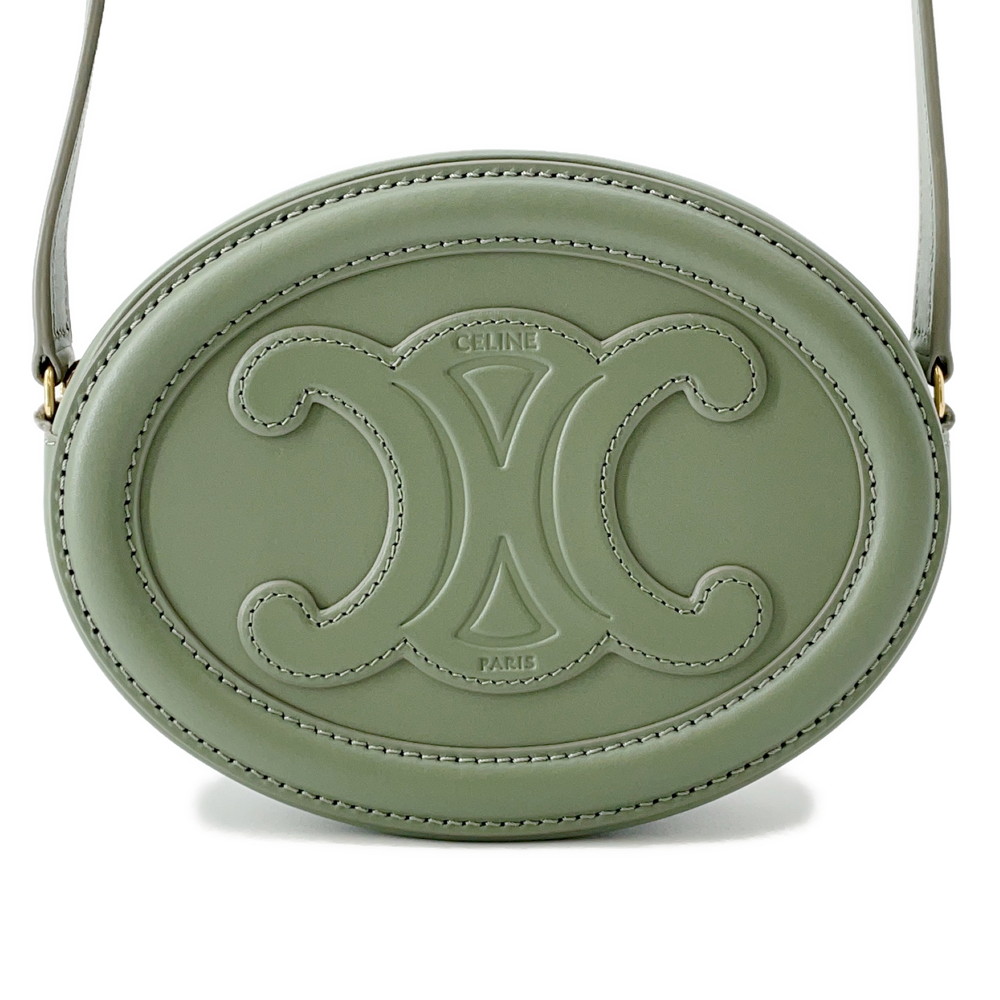 楽天市場】セリーヌ CELINE クロスボディ オーバルパース キュイル