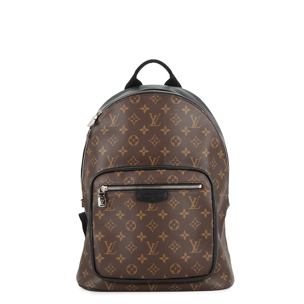 ルイヴィトン リュック モノグラム・マカサー ジョッシュ NV M45349 LOUIS VUITTON ヴィトン バッグパック 黒 ブラック 【安心保証】 【中古】 ルイ・ヴィトン モノグラム ルイ ヴィトン バッグ メンズ LOUIS VUITTON BAG