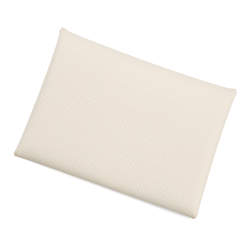 エルメス コインケース カルヴィ デュオ ヴェルソ ナタ/ジョーヌプッサン/シルバー金具 エプソン U刻印 【安心保証】 【中古】 エルメス 財布 エルメス 小銭入れ カードケース HERMES WALLET 47,640円