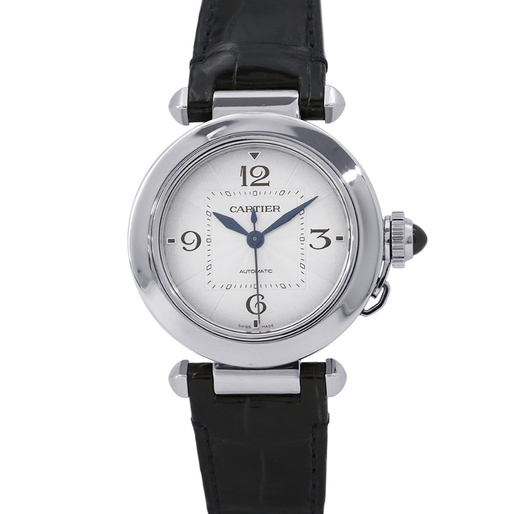 カルティエ パシャ ドゥ カルティエ WSPA0012 Cartier 腕時計 シルバー文字盤 【安心保証】 【中古】 カルティエ パシャ ドゥ カルティエ Cartier カルティエ 中古