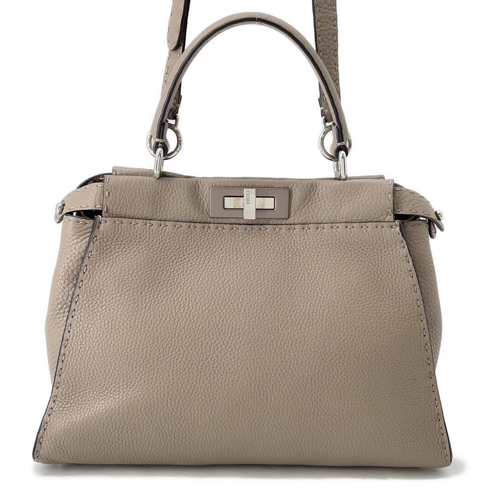 フェンディ ハンドバッグ セレリア ピーカブー レギュラー 8BN290 FENDI バッグ 2wayショルダーバッグ 【安心保証】 【中古】 フェンディ バッグ FENDI BAG
