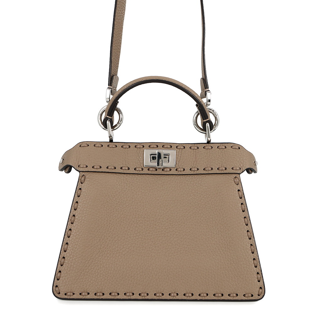 フェンディ ハンドバッグ ピーカブー セレリア アイシーユー プチ 8BN335 FENDI 2wayショルダーバッグ 【安心保証】 【中古】 フェンディ バッグ レディース FENDI BAG