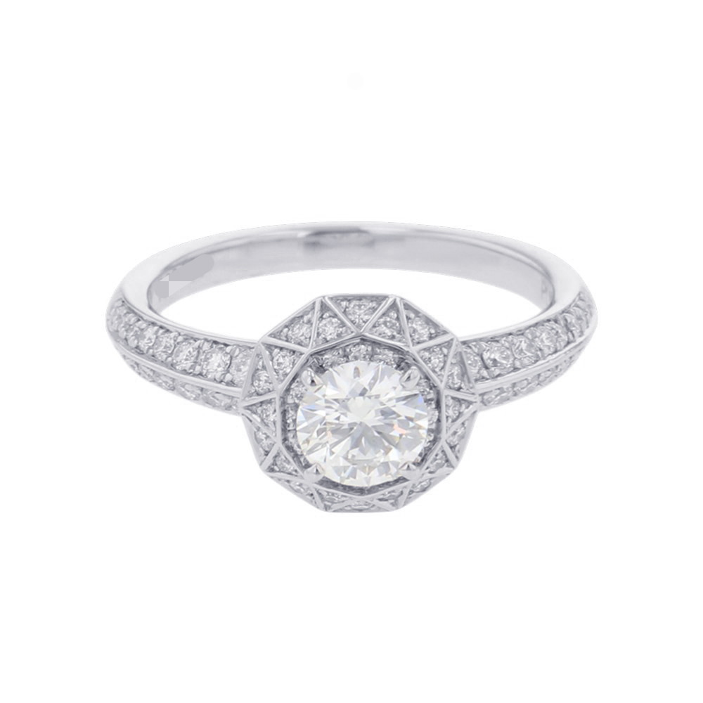 ブシュロン リング エトワール ドゥ パリ ソリテール ダイヤモンド 中石0.50ct Pt950プラチナ サイズ51 JSL00342 Boucheron 指輪 【安心保証】 【中古】 ブシュロン エトワール ドゥ パリ ソリテール ダイヤモンド パヴェダイヤ Boucheron 中古|ブランド腕時計専門店タイムゾーン