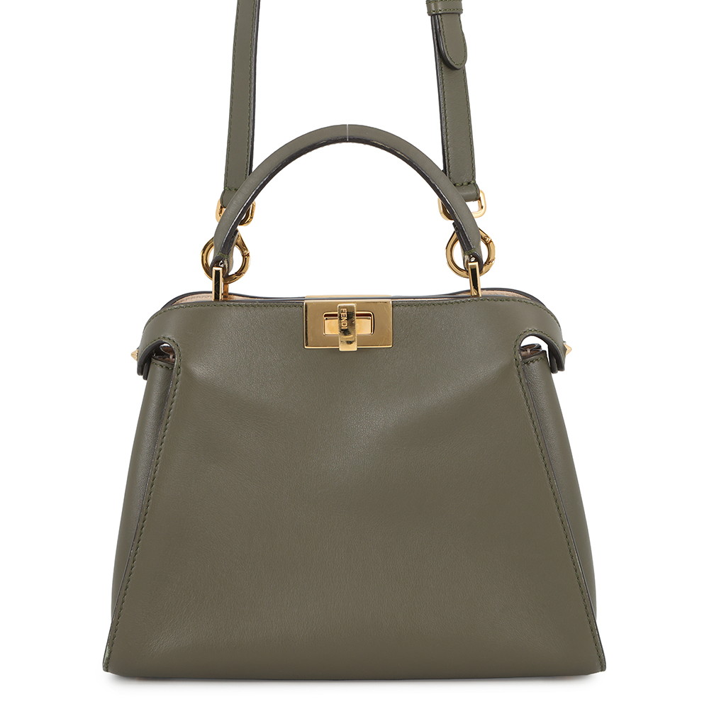 フェンディ ハンドバッグ ピーカブー アイコニック エッセンシャリー 8BN302 FENDI 2wayショルダーバッグ 【安心保証】 【中古】 フェンディ バッグ FENDI BAG